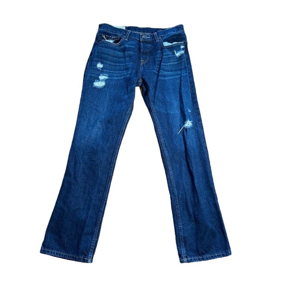 Hollister Distressed‎ Denim Jeans Authentic Vintage Style Casual Wear